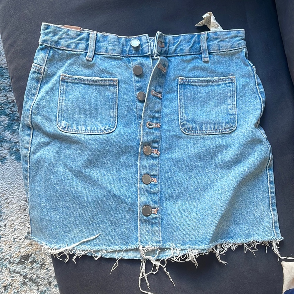 Zara denim skirt